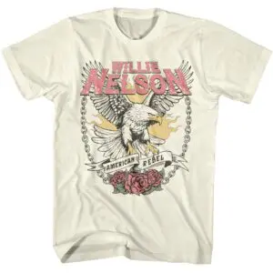 Willie Nelson American Rebel Eagle Men's T Shirt