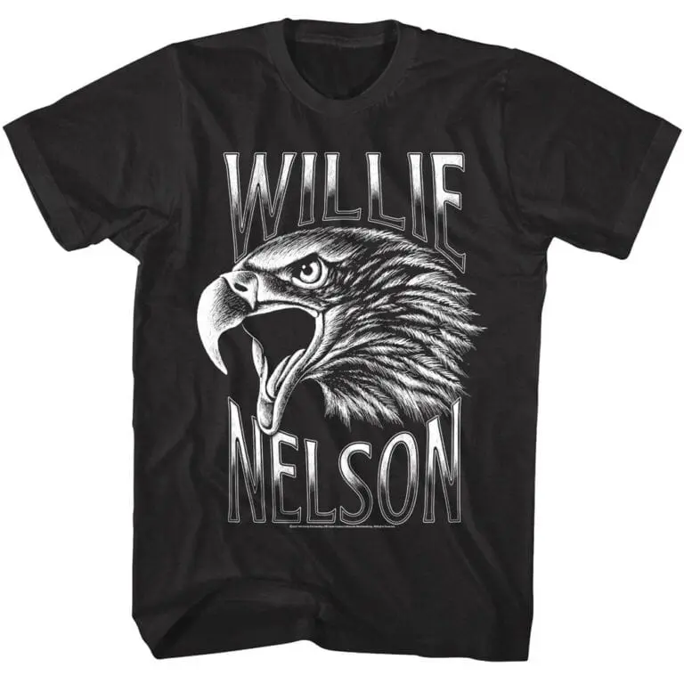 Willie Nelson Eagle Head Men's T Shirt