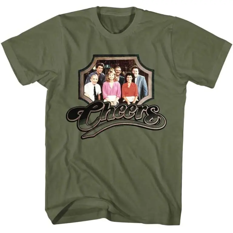 Cheers Original Cast Men’s T Shirt