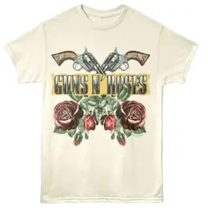 Guns N Roses Pistols Crossed Men's T Shirt