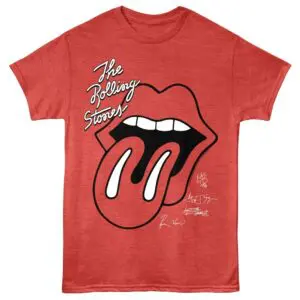 Rolling Stones Signature Hot Lips Men’s T Shirt