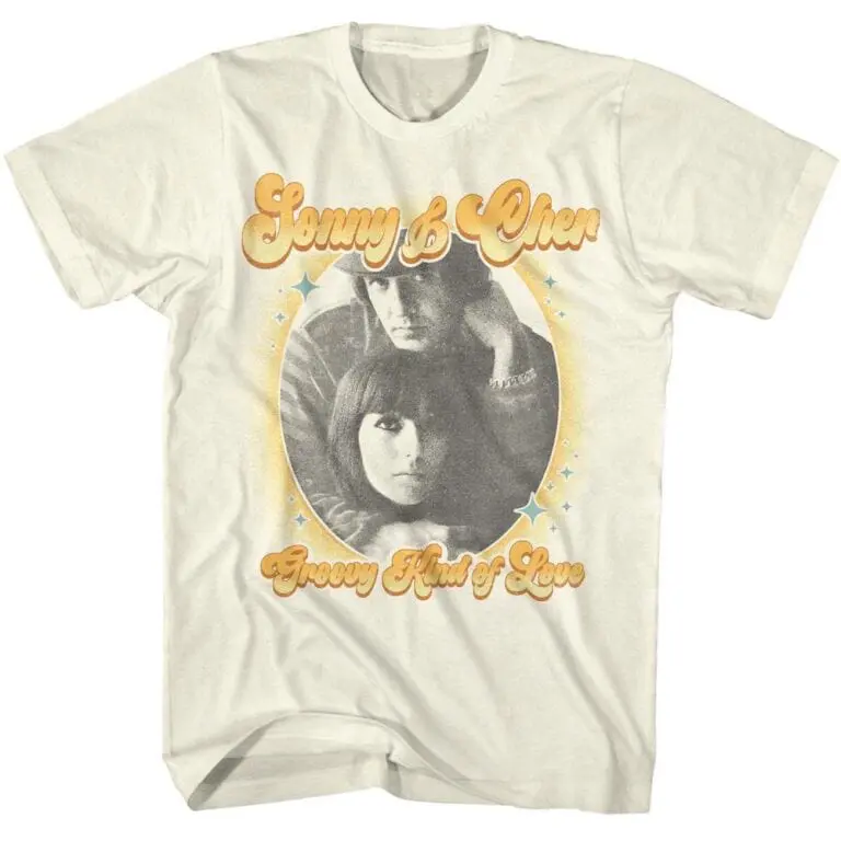 Sonny and Cher Groovy Kind of Love Men’s T Shirt
