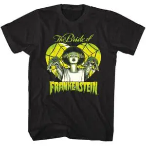 Bride of Frankenstein Heart Men’s T Shirt