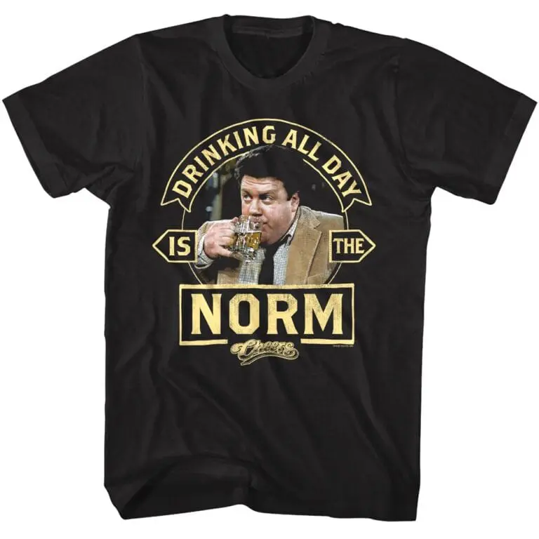 Cheers Drinking is the Norm Men’s T Shirt