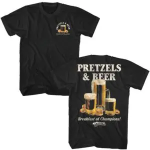 Cheers Pretzels and Beer Men’s T Shirt