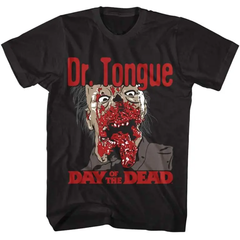 Day of the Dead Dr Tongue Men’s T Shirt