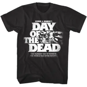 Day of the Dead Darkest Day of Horror Men’s T Shirt
