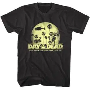 Day of the Dead Helicopter Men’s T Shirt
