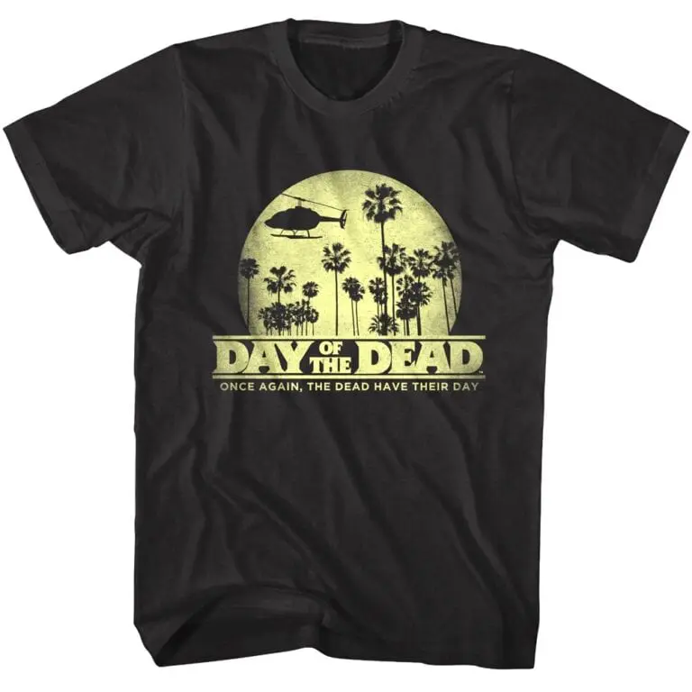 Day of the Dead Helicopter Men’s T Shirt