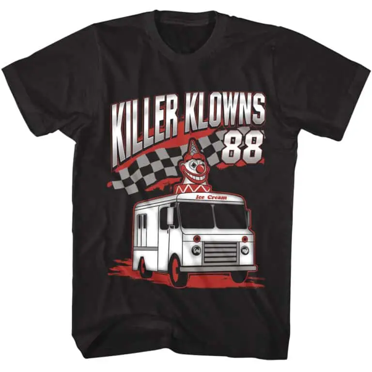 Killer Klowns Ice Cream Truck Racer 88 Men’s T Shirt