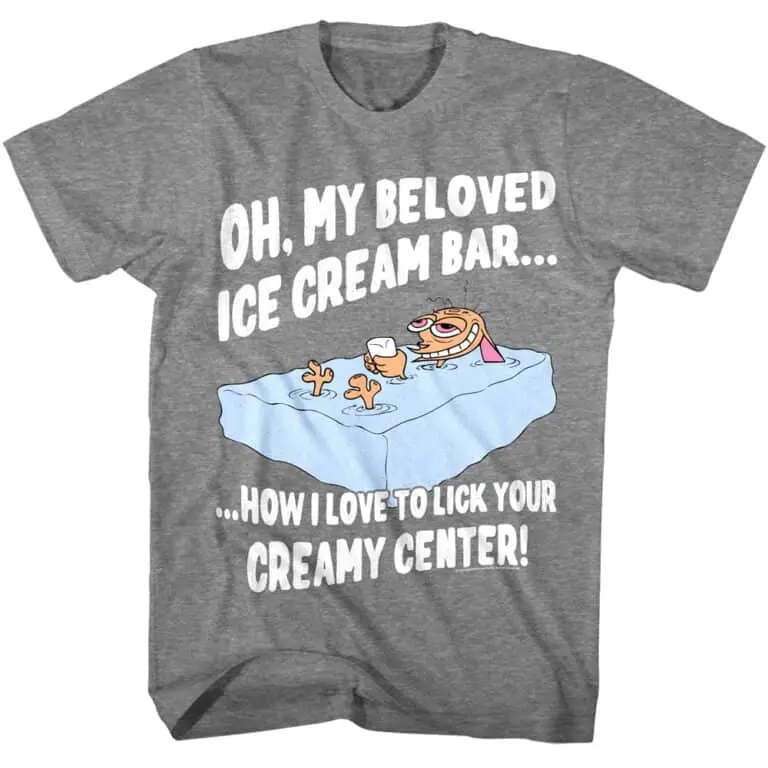 Ren and Stimpy Beloved Ice Cream Bar Men’s T Shirt