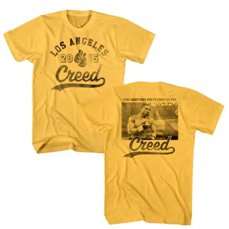Creed Los Angeles 2015 Worth Fighting For Men’s T Shirt