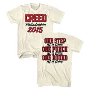 Creed Philadelphia 2015 One Step Men’s T Shirt