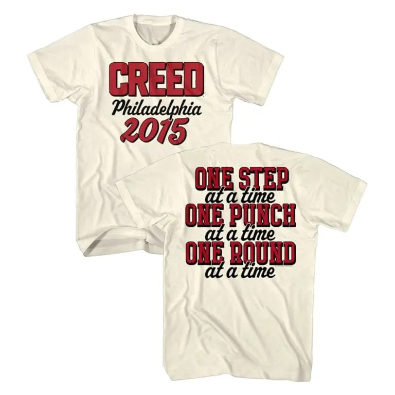 Creed Philadelphia 2015 One Step Men’s T Shirt