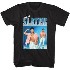 Saved by the Bell AC Slater Shirtless Men’s T Shirt
