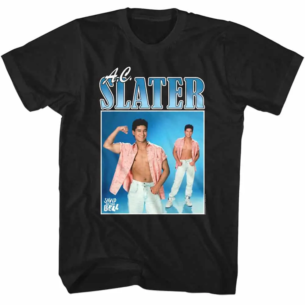 Saved by the Bell AC Slater Shirtless Men’s T Shirt