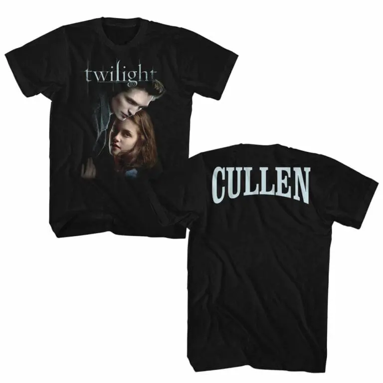 Twilight Poster Team Edward Cullen Men’s T Shirt NONONO
