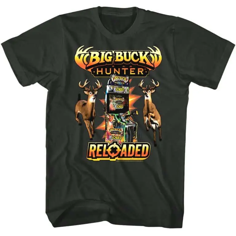 Big Buck Hunter Reloaded Arcade Men’s T Shirt