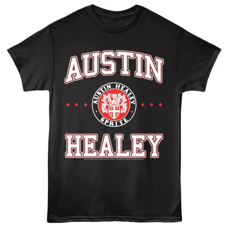 Austin Healey Sprite Varsity Men’s T Shirt