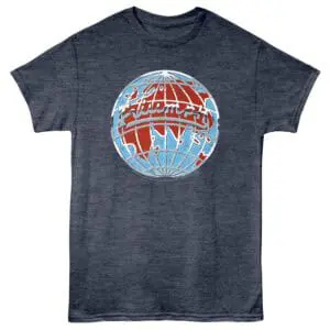 Triumph Chrome Globe Men’s T Shirt