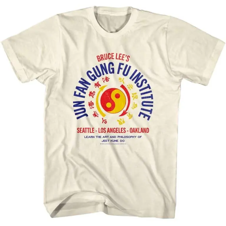 Bruce Lee Gung Fu Institute Logo Men’s T Shirt