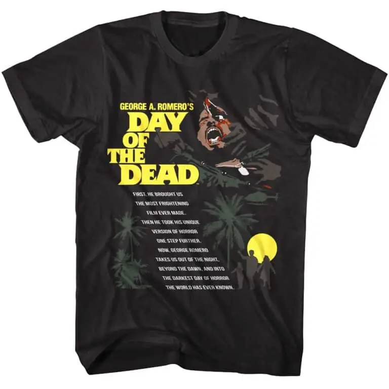 George A Romero’s Day of the Dead Men’s T Shirt
