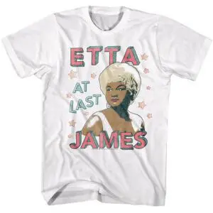 Etta James At Last Stars Men’s T Shirt