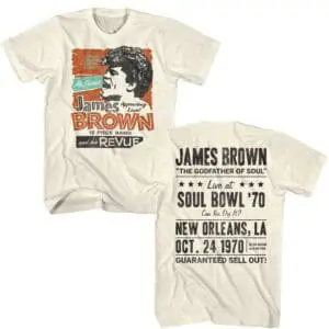 James Brown Soul Bowl 1970 Men’s T Shirt