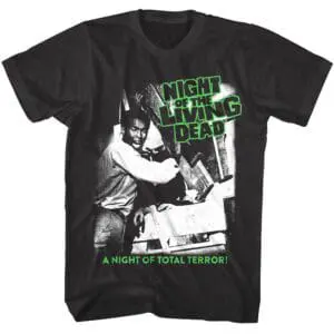 Night of the Living Dead Total Terror Men’s T Shirt