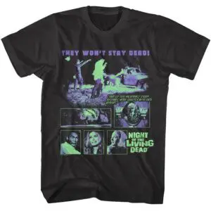 Night of the Living Dead Incredible Story Men’s T Shirt