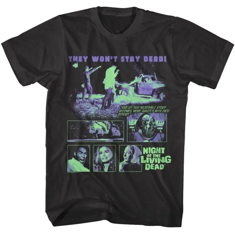 Night of the Living Dead Incredible Story Men’s T Shirt