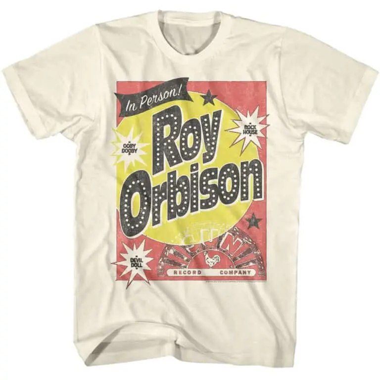 Roy Orbison In Person Men’s T Shirt
