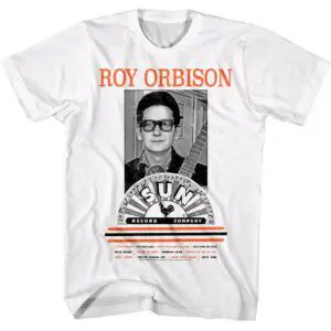 Sun Records Roy Orbison Singles Men’s T Shirt