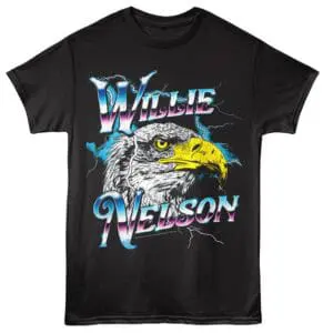 Willie Nelson Thunder Eagle Men’s T Shirt