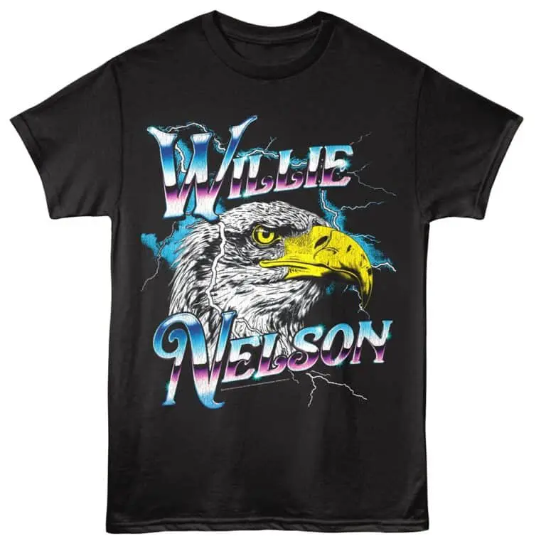 Willie Nelson Thunder Eagle Men’s T Shirt