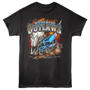 World of Outlaws Steer Skull 1978 Men’s T Shirt