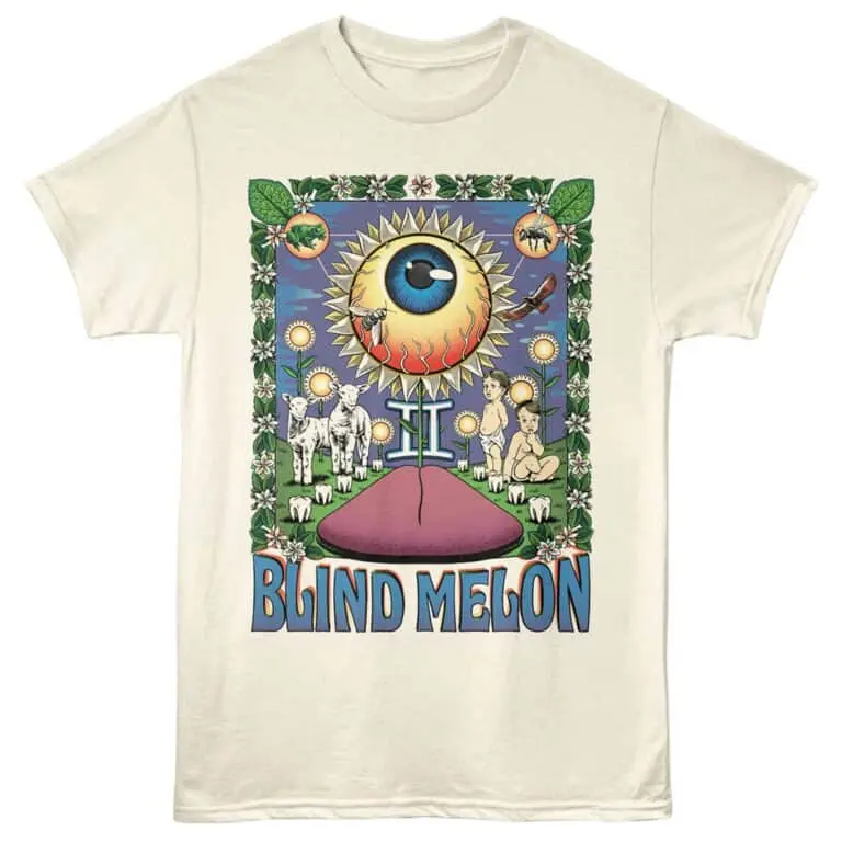 Blind Melon Sunflower Eye Art Men's T Shirt