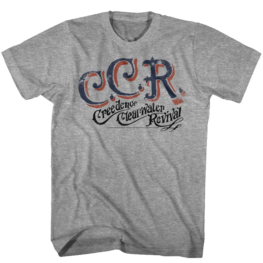 Creedence Clearwater Revival CCR Band Logo Men’s T Shirt