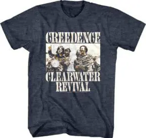 Creedence Clearwater Revival Bikers Men’s T Shirt