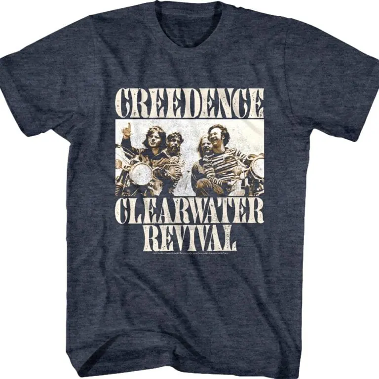 Creedence Clearwater Revival Bikers Men’s T Shirt