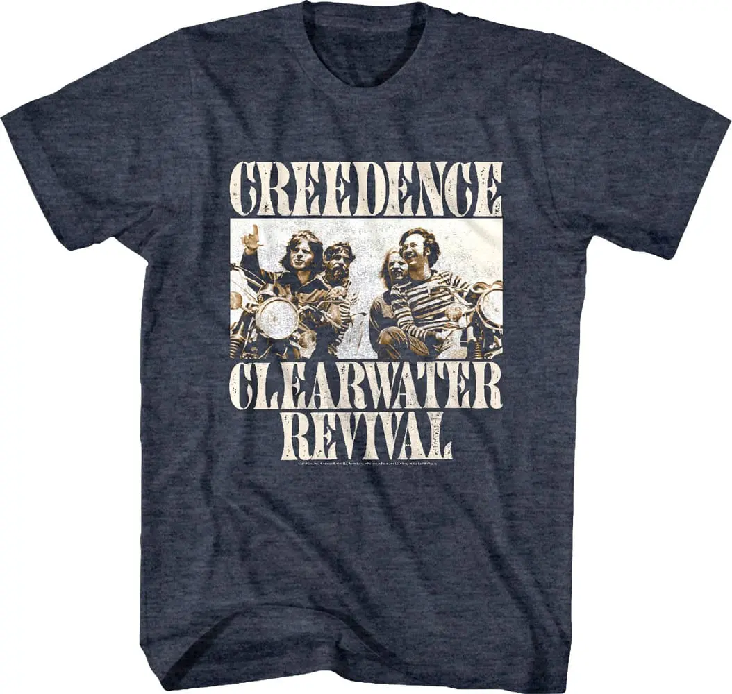 Creedence Clearwater Revival Bikers Men’s T Shirt