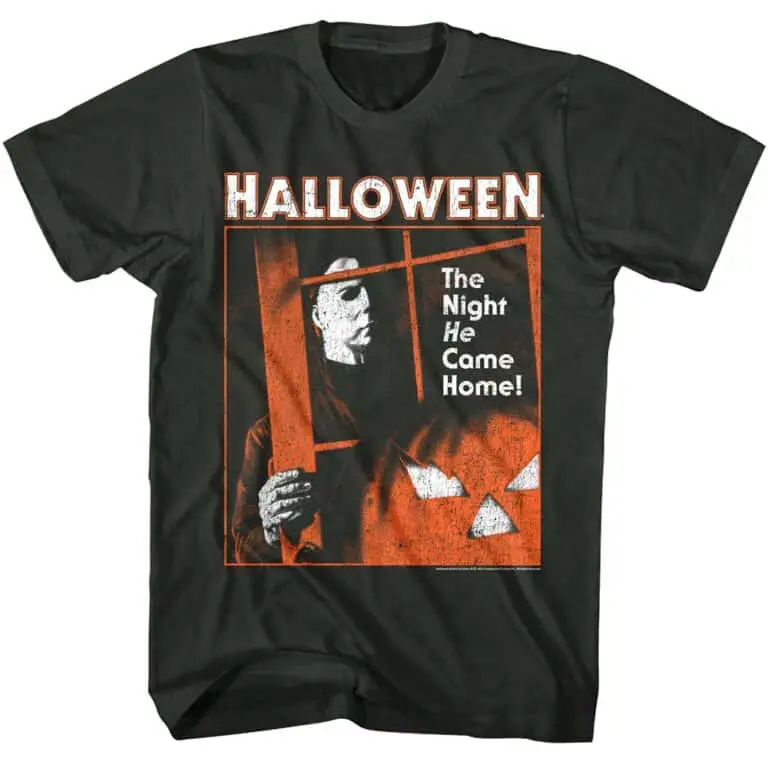 Halloween Behind the Door Men’s T Shirt