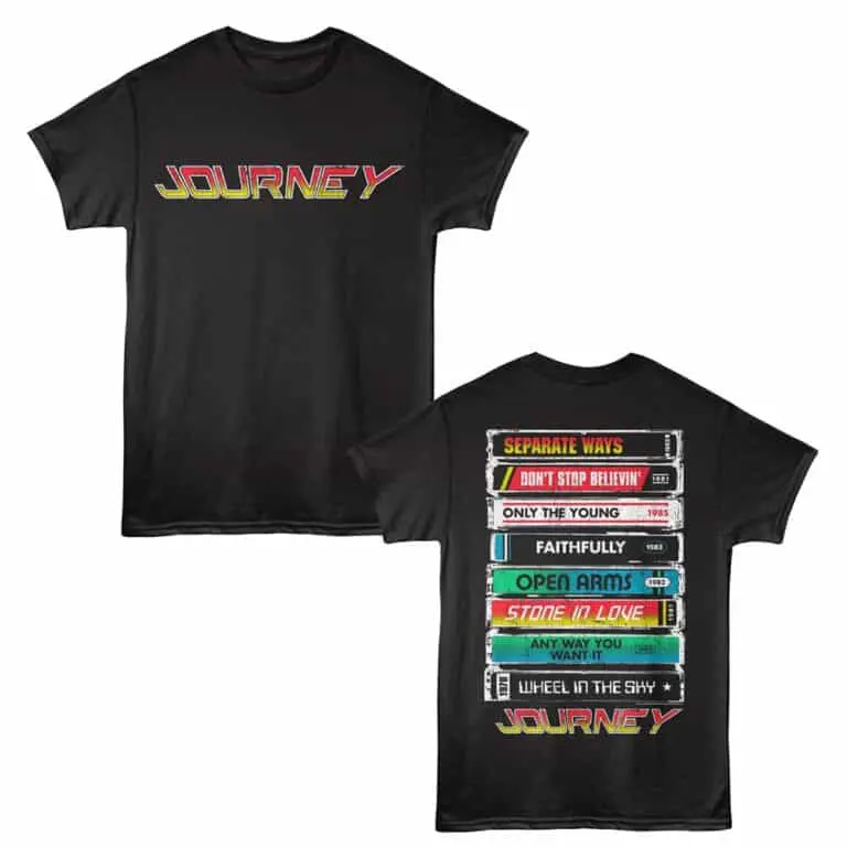 Journey Tape Deck Hits Men’s T Shirt