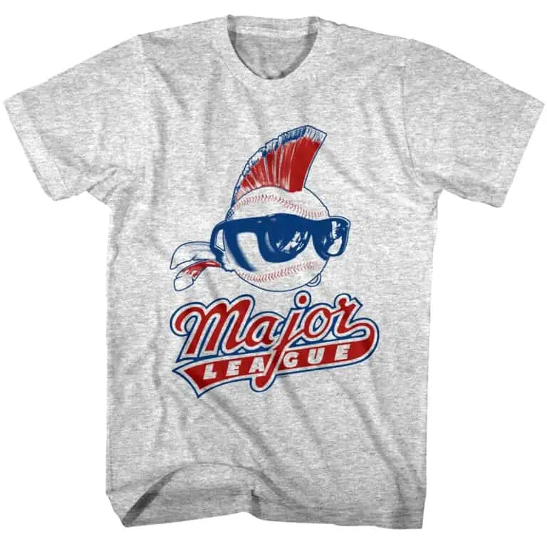 Major League Wild Thing Mohawk Baseball Men’s T Shirt