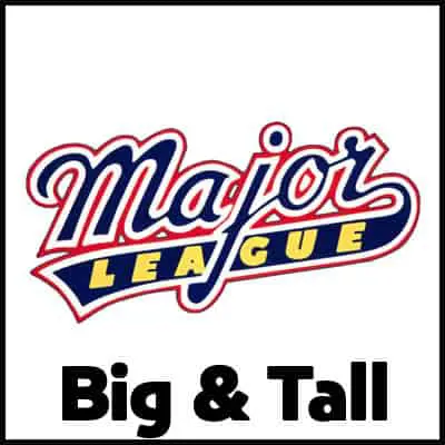 Major League Big & Tall T-Shirts