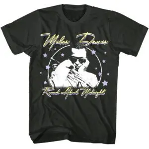 Miles Davis Round About Midnight Stars Men’s T Shirt