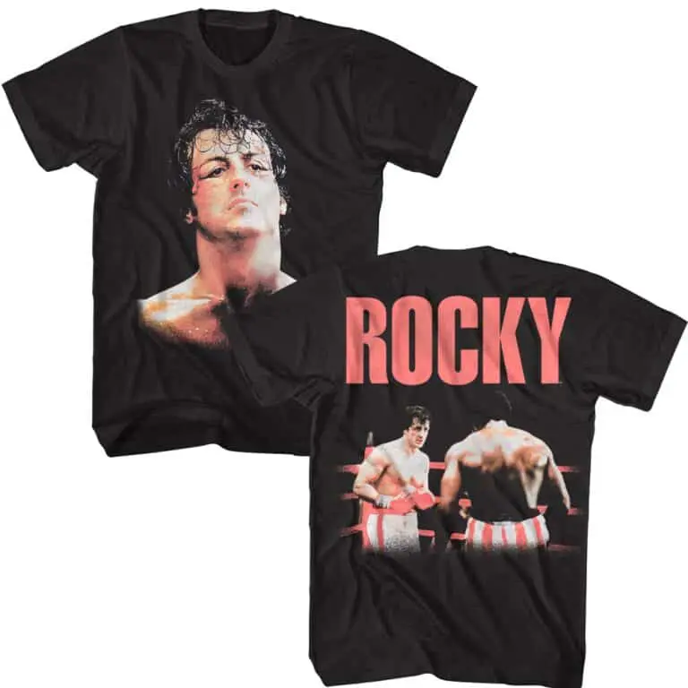 Rocky After Apollo Fight Men's T Shirt Black