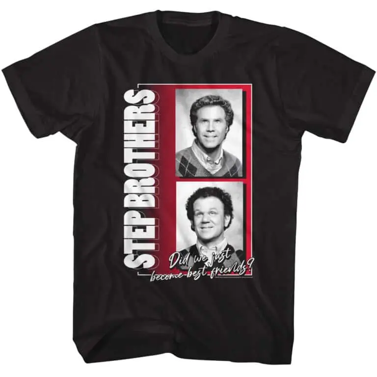 Step Brothers Brennan and Dale Best Friends Men’s T Shirt