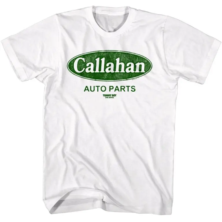Tommy Boy Callahan Auto Parts Logo Men’s T Shirt