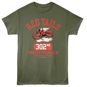 Tuskegee Airmen 302nd Fighter Squadron Men’s T Shirt